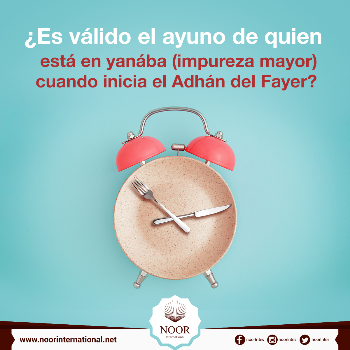 ¿Es válido el ayuno de quien está en yanába (impureza mayor) cuando inicia el Adhán del Fayer?