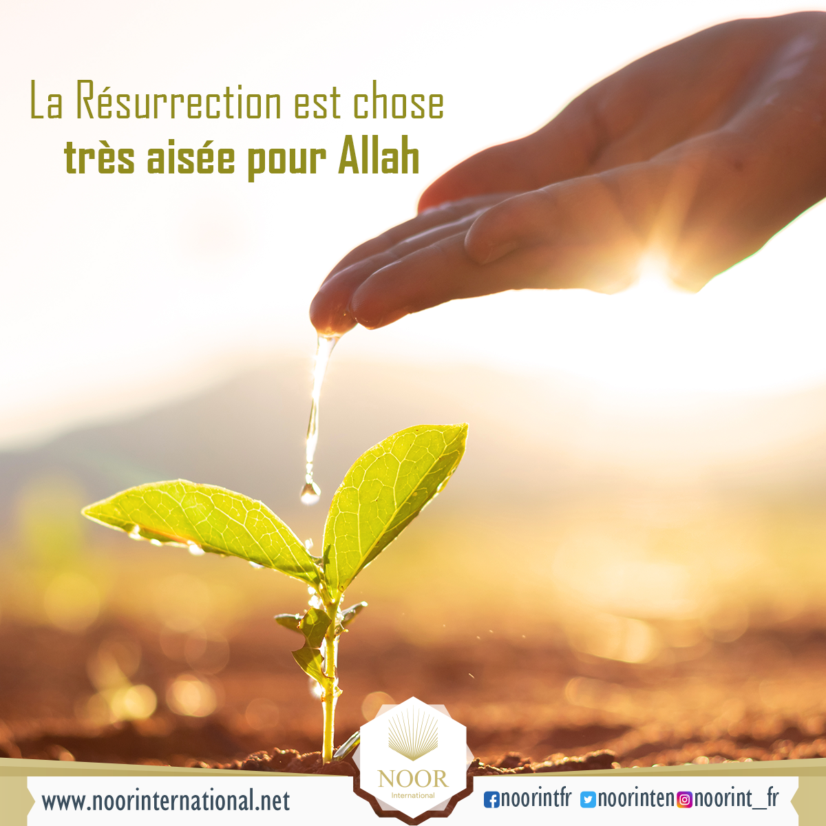 La Résurrection est chose très aisée pour Allah