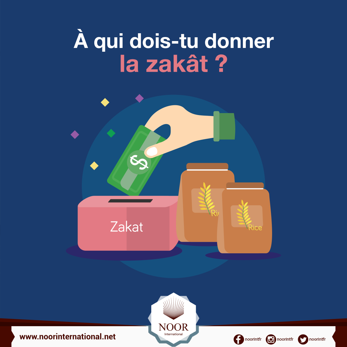 À qui dois-tu donner la zakât ?