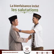 La bienfaisance inclut les salutations