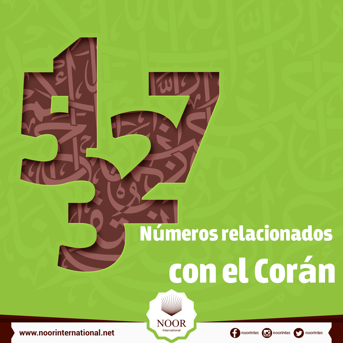 Números relacionados con el Corán