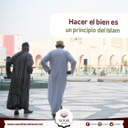 Hacer el bien es un principio del Islam