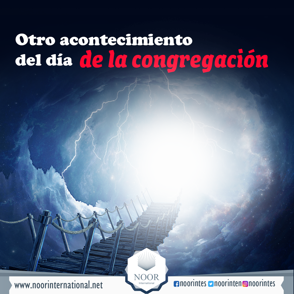 Otro acontecimiento del día de la congregación