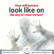 How will humans look like on the day of resurrection?