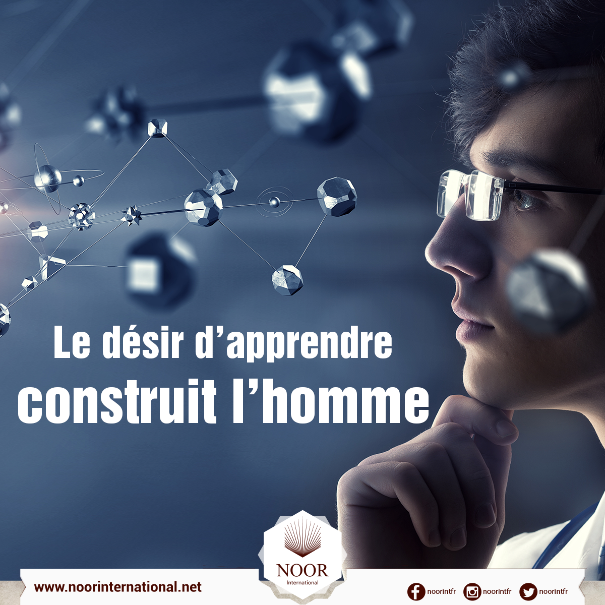 Le désir d’apprendre construit l’homme