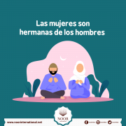 Las mujeres son hermanas de los hombres