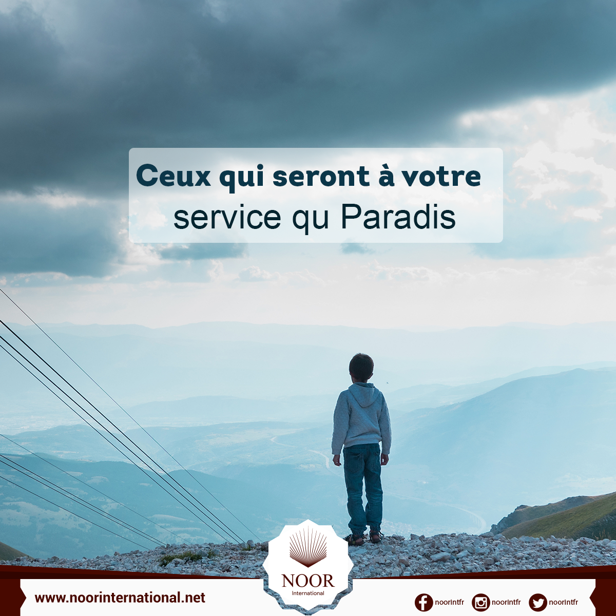 Ceux qui seront à votre service qu Paradis