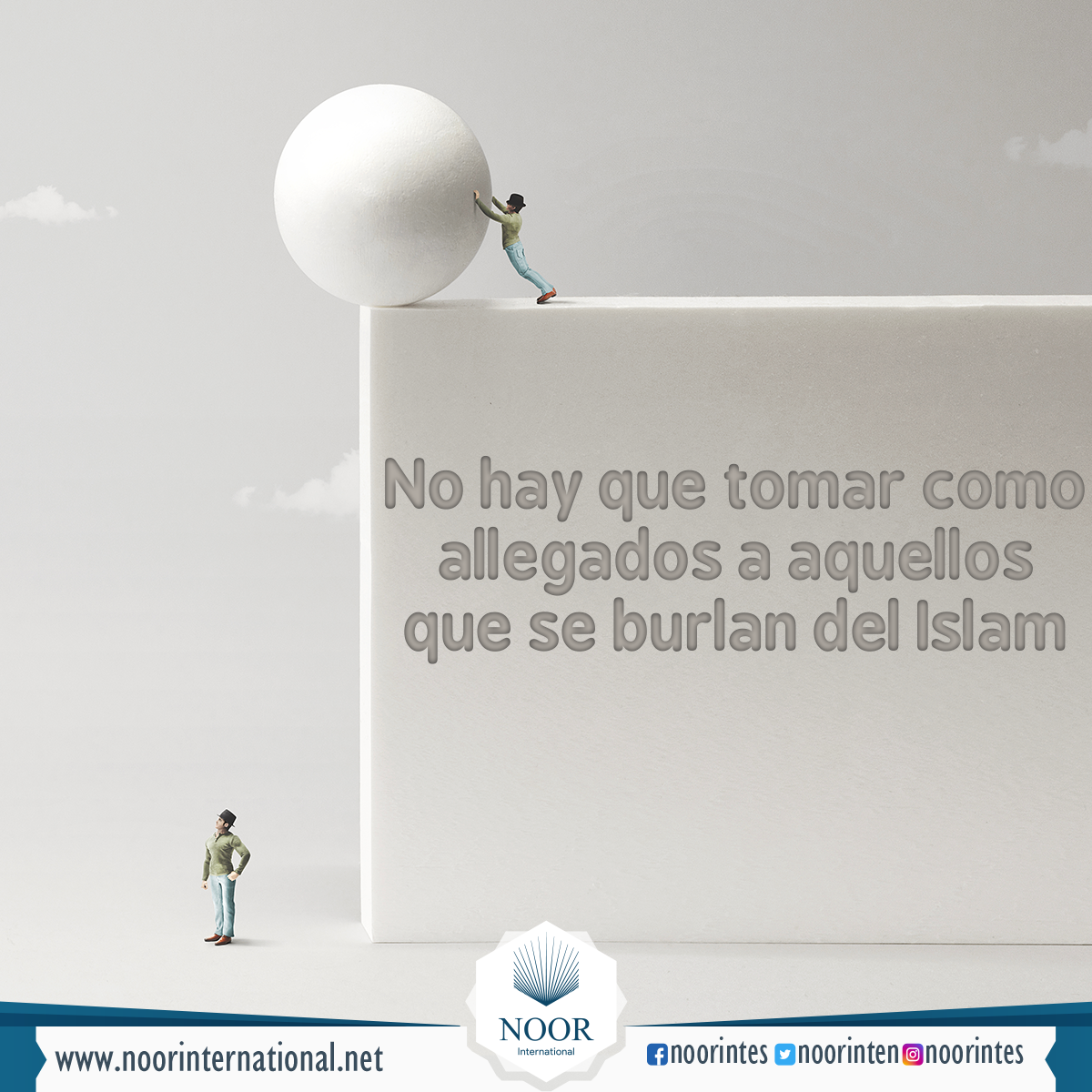 No hay que tomar como allegados a aquellos que se burlan del Islam