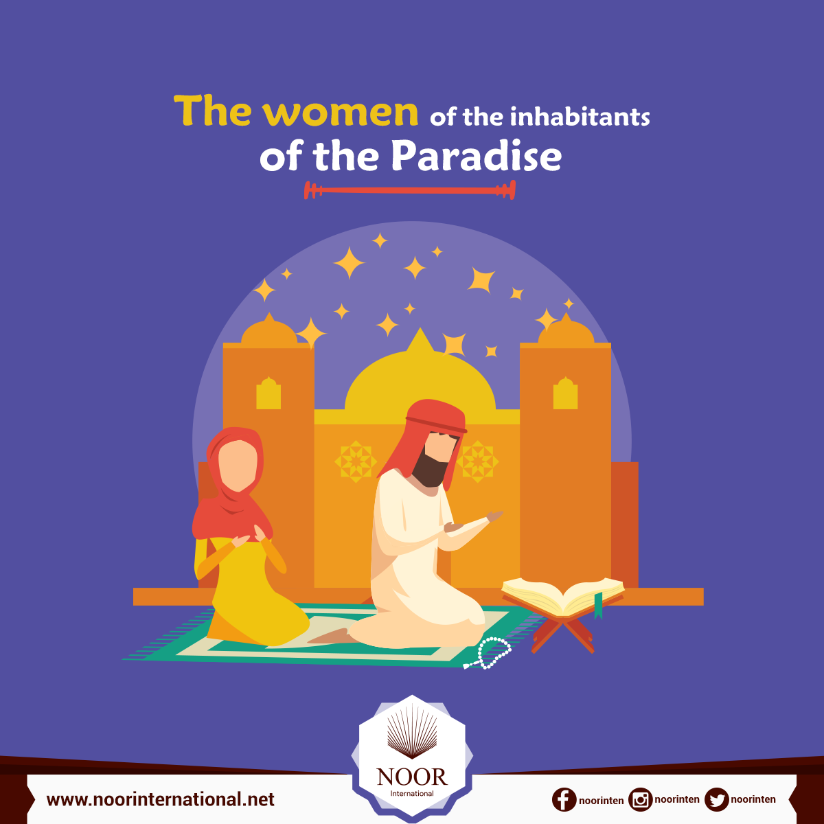 The women of the inhabitants of the Paradise