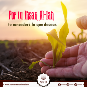 Por tu Ihsan Al-lah te concederá lo que deseas