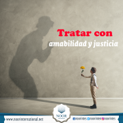 Tratar con amabilidad y justicia