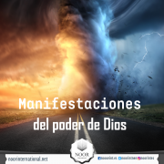 Manifestaciones del poder de Dios