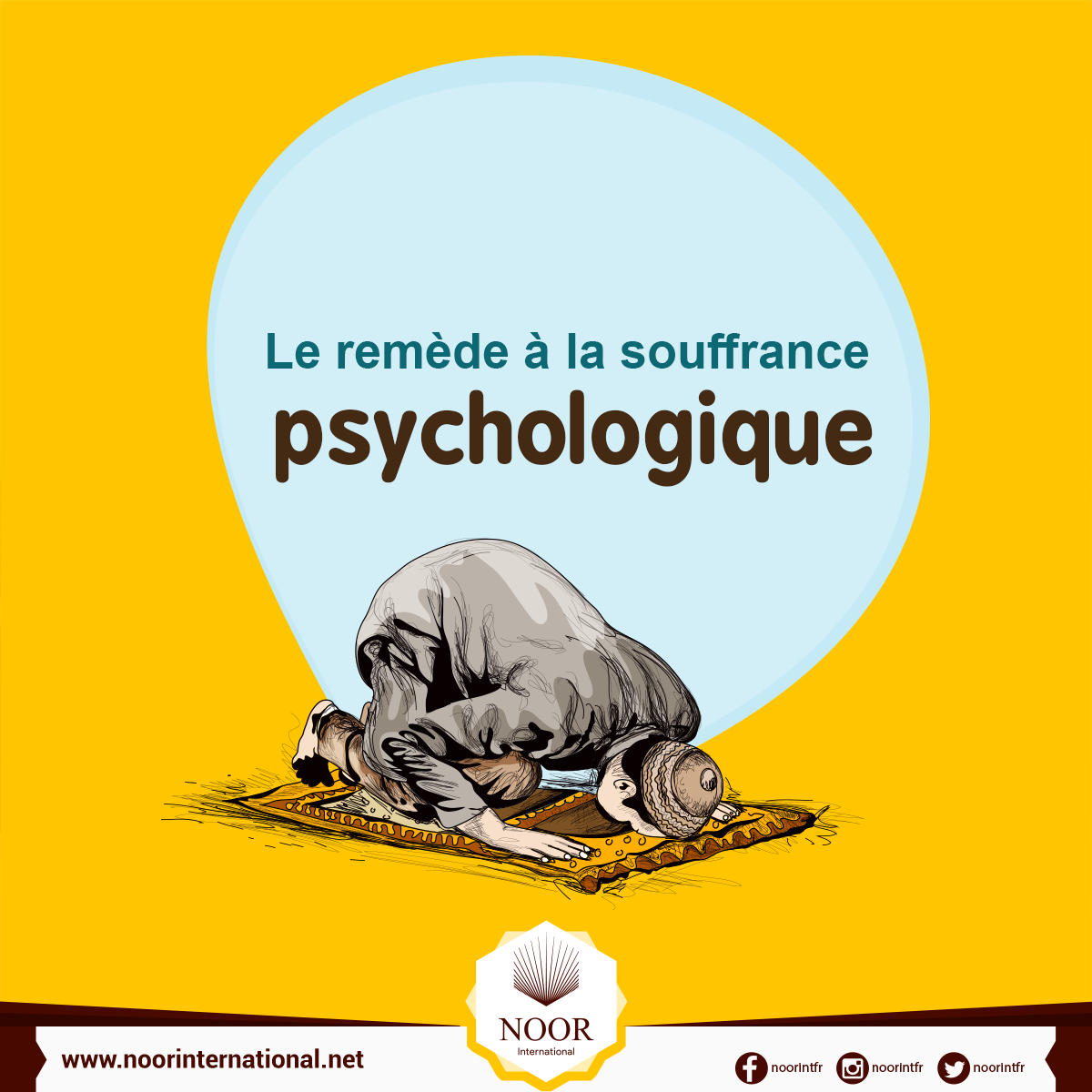 Le remède à la souffrance psychologique