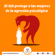 Al-lah protege a las mujeres de la agresión psicológica