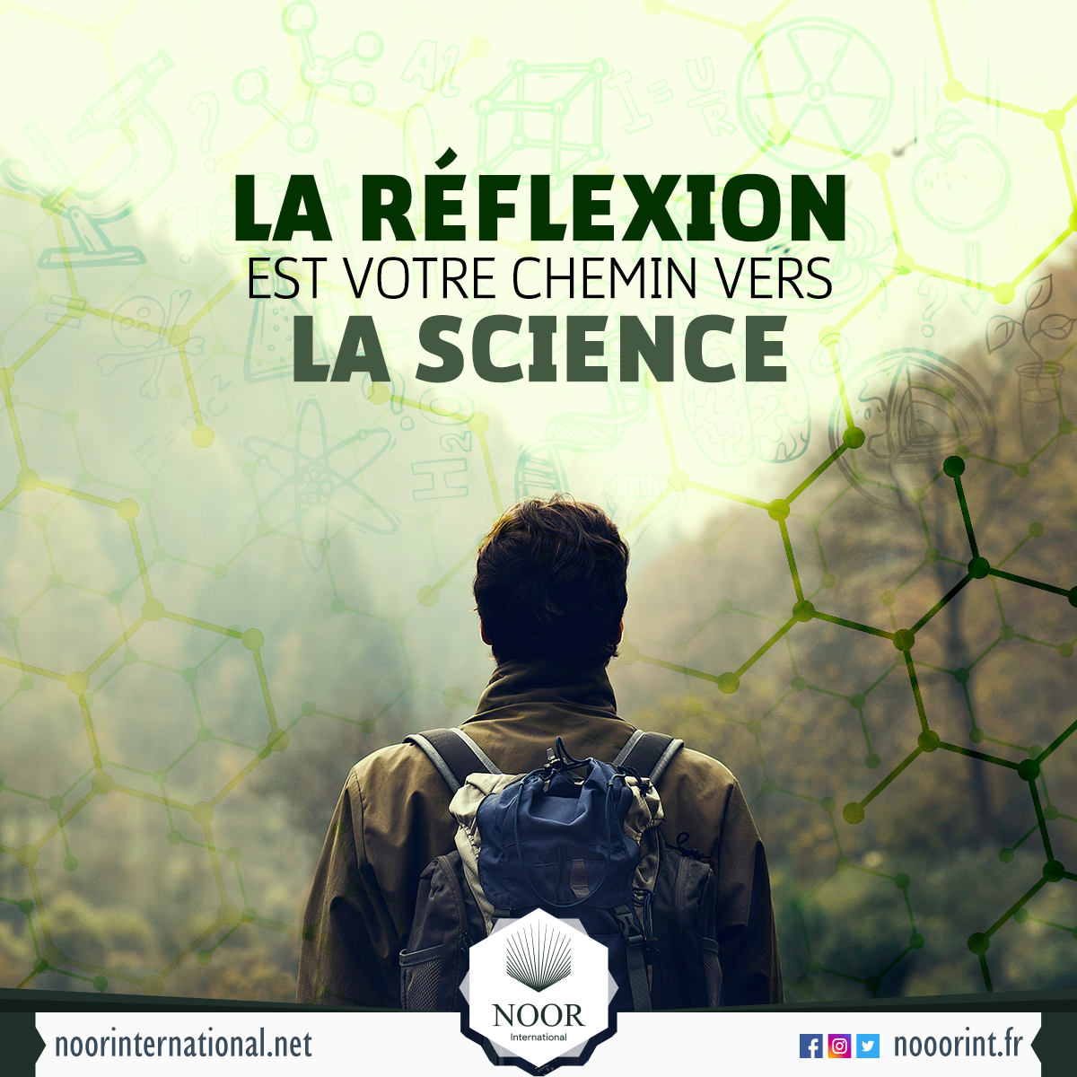 La réflexion est votre chemin vers la science