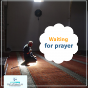 Waiting for prayer