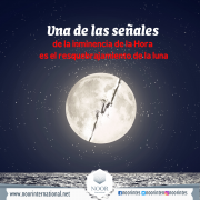 Una de las señales de la inminencia de la Hora es el resquebrajamiento de la luna