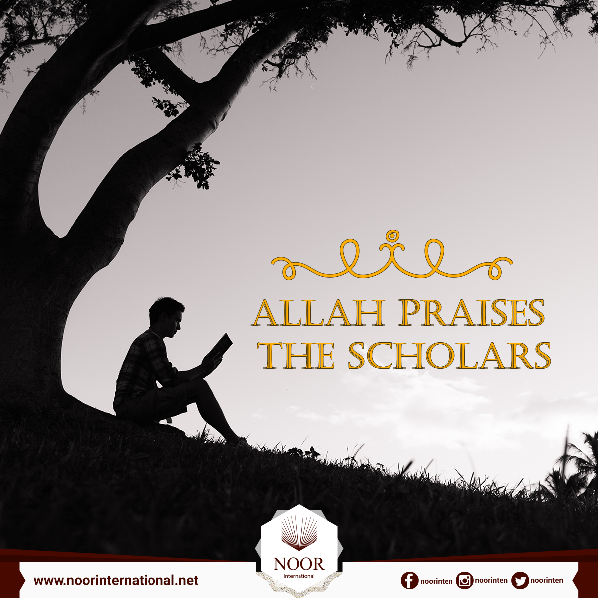 Allah praises the scholars