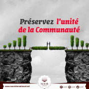 Préservez l’unité de la Communauté