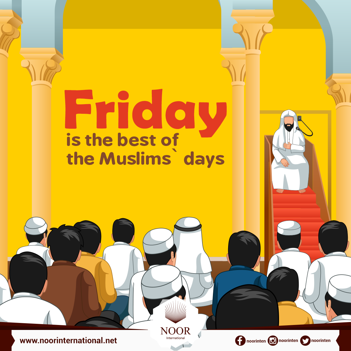 Friday is the best of the Muslims` days