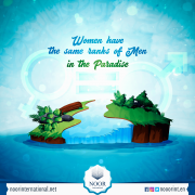 Women have the same ranks of men in the Paradise