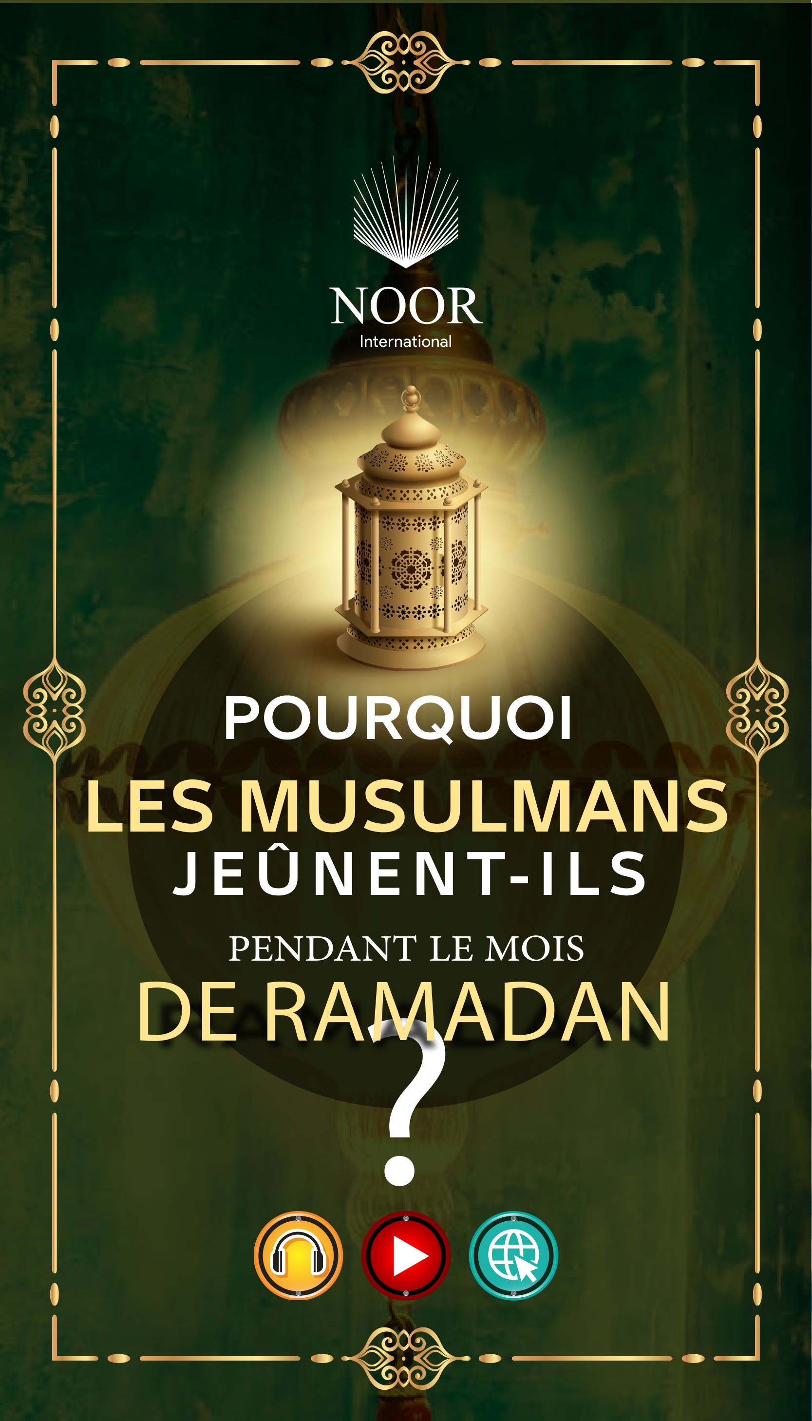 POURQUOI LES MUSULMANS JEÛNENT-ILS PENDANT LE MOIS ? DE RAMADAN