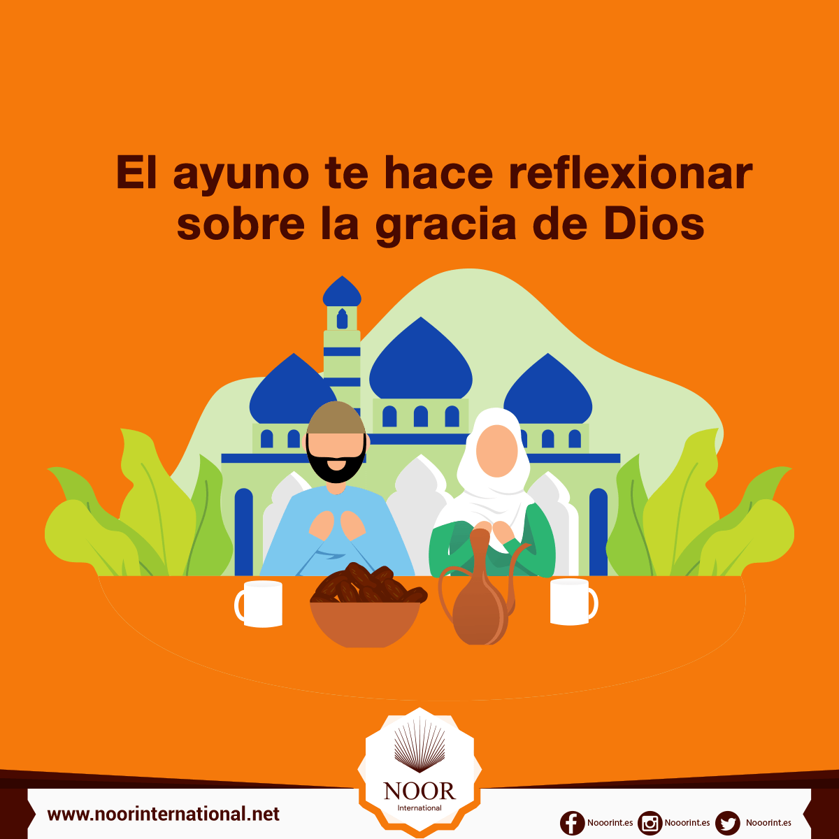 El ayuno te hace reflexionar sobre la gracia de Dios