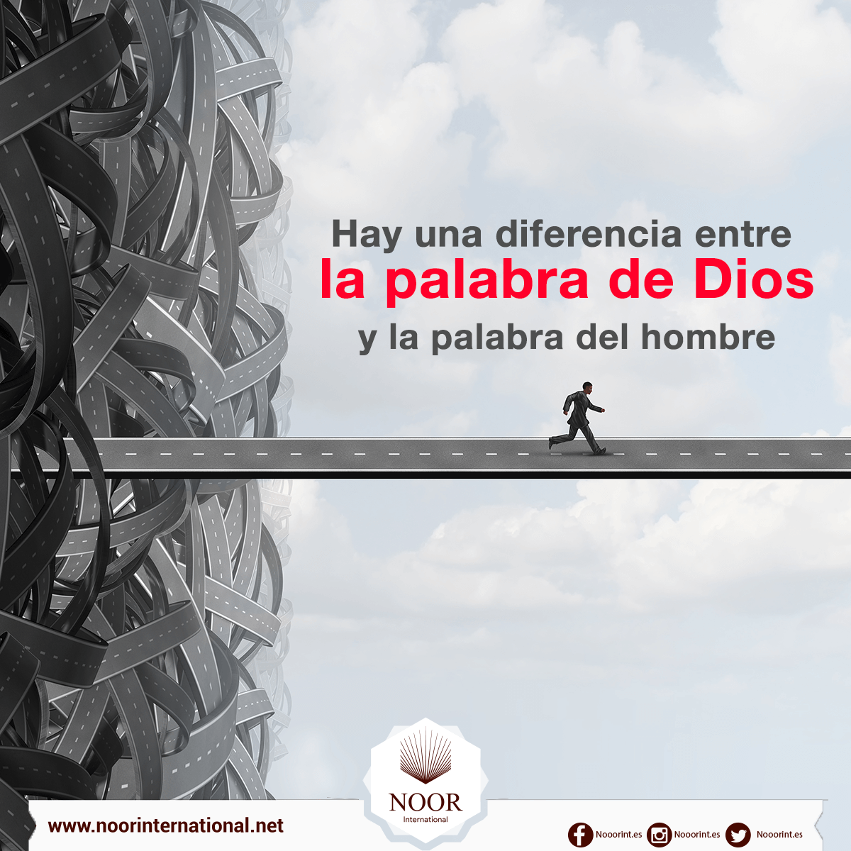 Hay una diferencia entre la palabra de Dios y la palabra del hombre