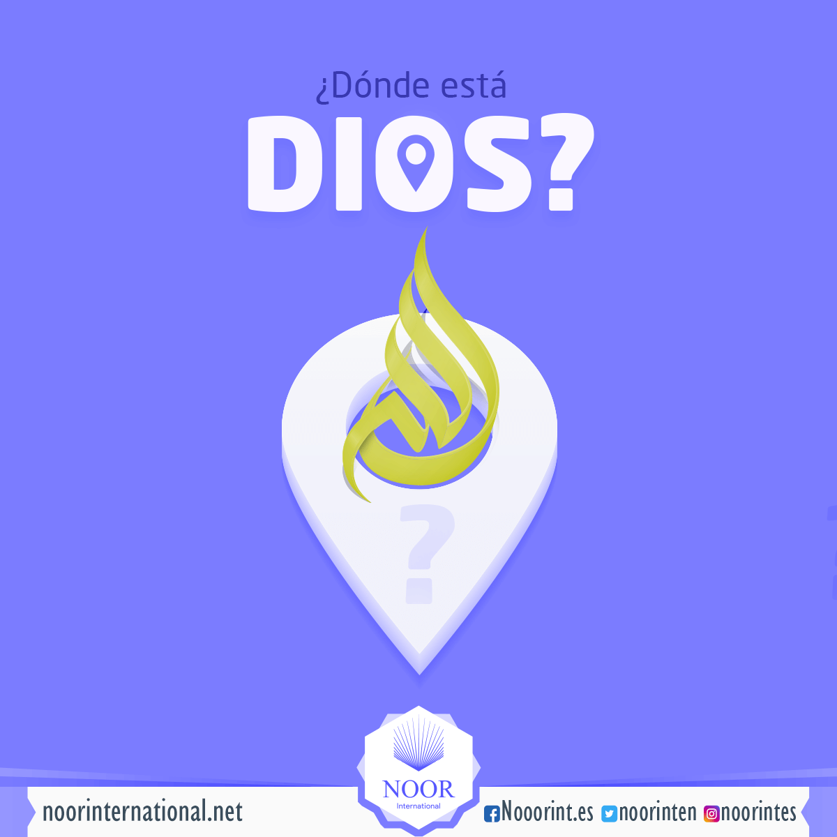 ¿Dónde está Dios?