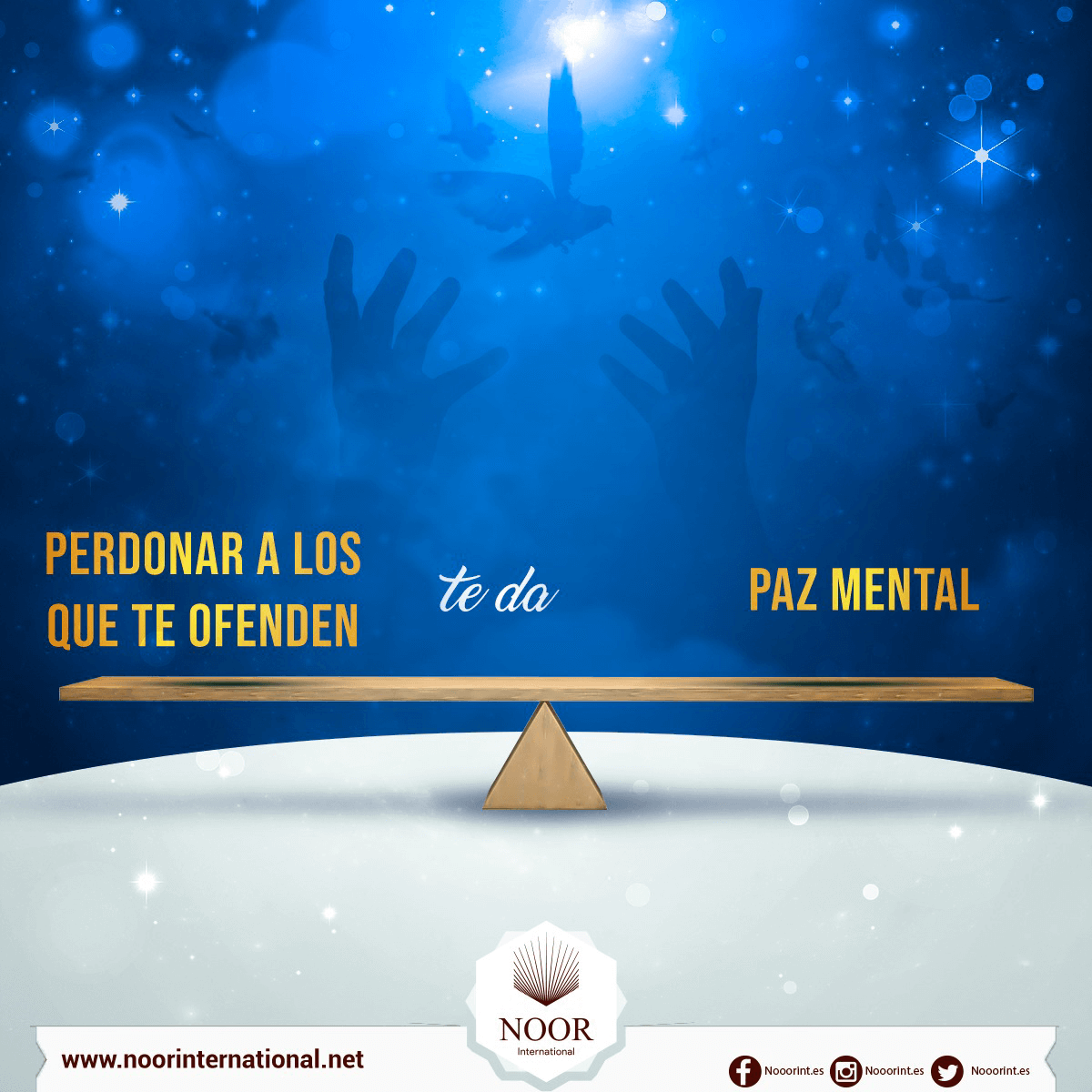 Perdonar a los que te ofenden te da paz mental