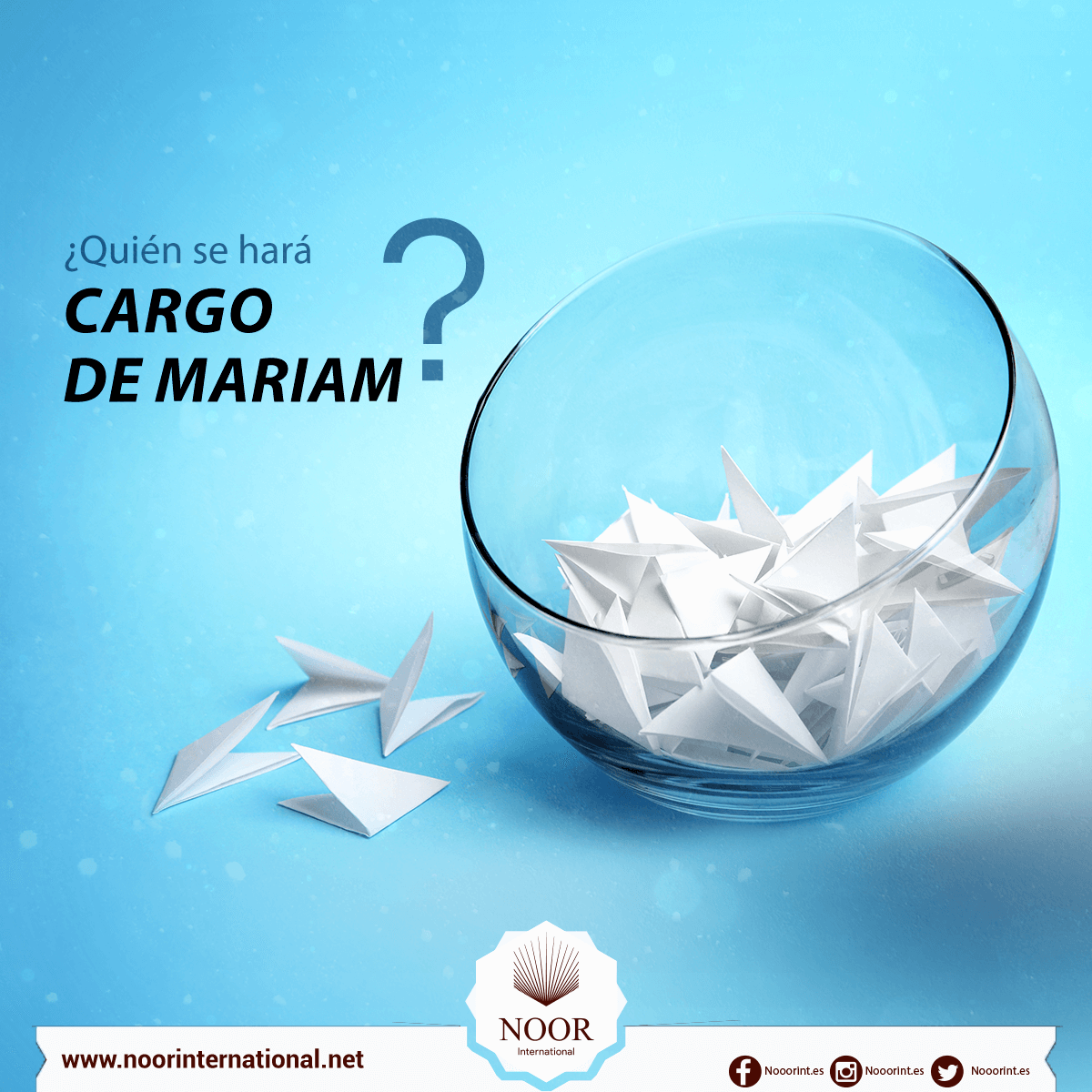 ¿Quién se hará cargo de Mariam?