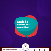 Moisés hablaba con amabilidad