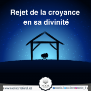 Rejet de la croyance en sa divinité