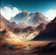 Mountains,desert