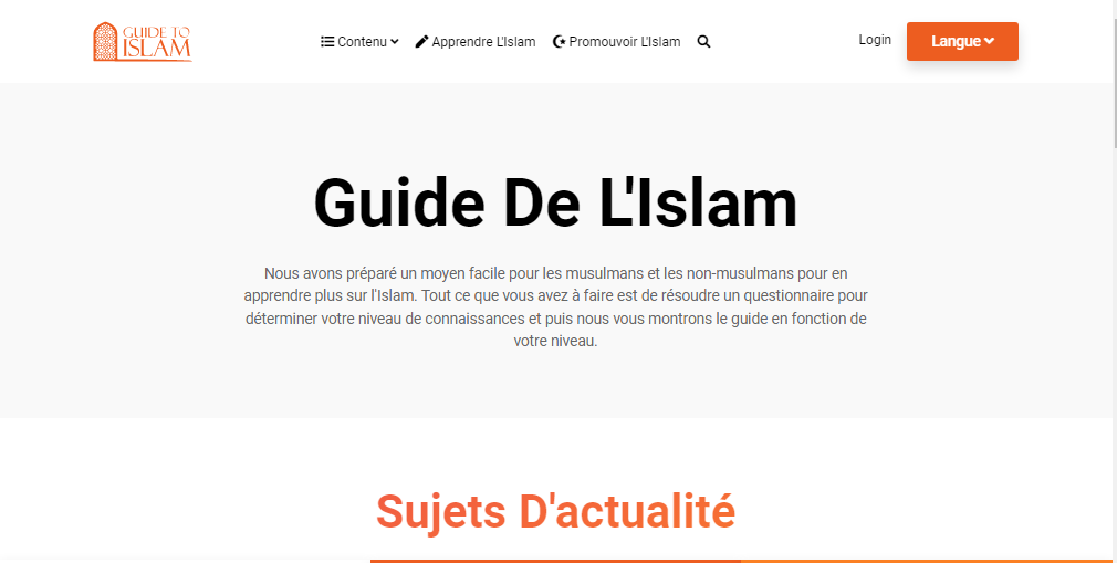 Guide To Islam